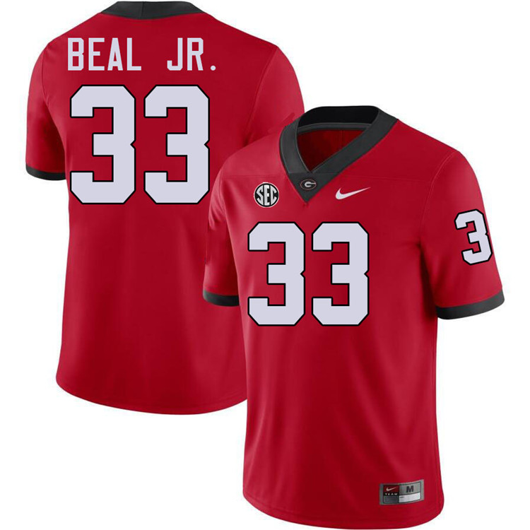 Robert Beal Jr. Georgia Jersey,University Of Georgia Bulldogs Football Jersey,Uniforms,Gears-Red